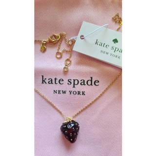 Kate Spade สร้อยคอและจี้ Strawberry (นำเข้า USA🇺🇲)