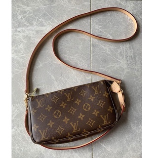 พรี LV louis vuitton N41207 กระเป๋าสะพายกระเป๋าสะพายไหล่กระเป๋าสะพายข้าง กระเป๋าแฟชั่น .Atop