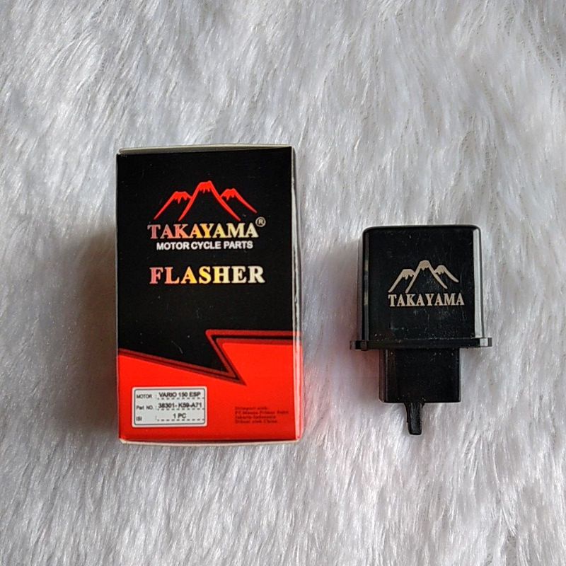 Vario 125/150 Flasher ใหม่ล่าสุด, Reiley 12v TAKAYAMA ดั้งเดิม