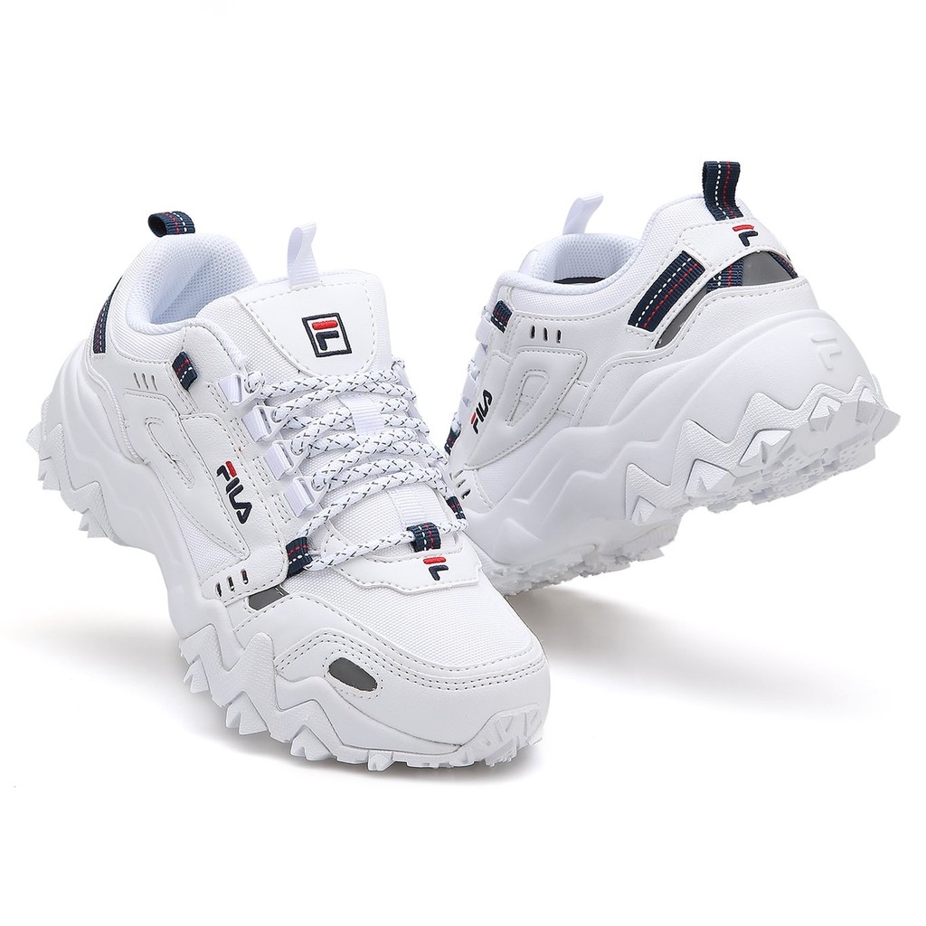 Fila รองเท้าผ้าใบ รองเท้าลำลอง UX Oakmont TR 1JM00801 WHT (สีขาว) (2990)