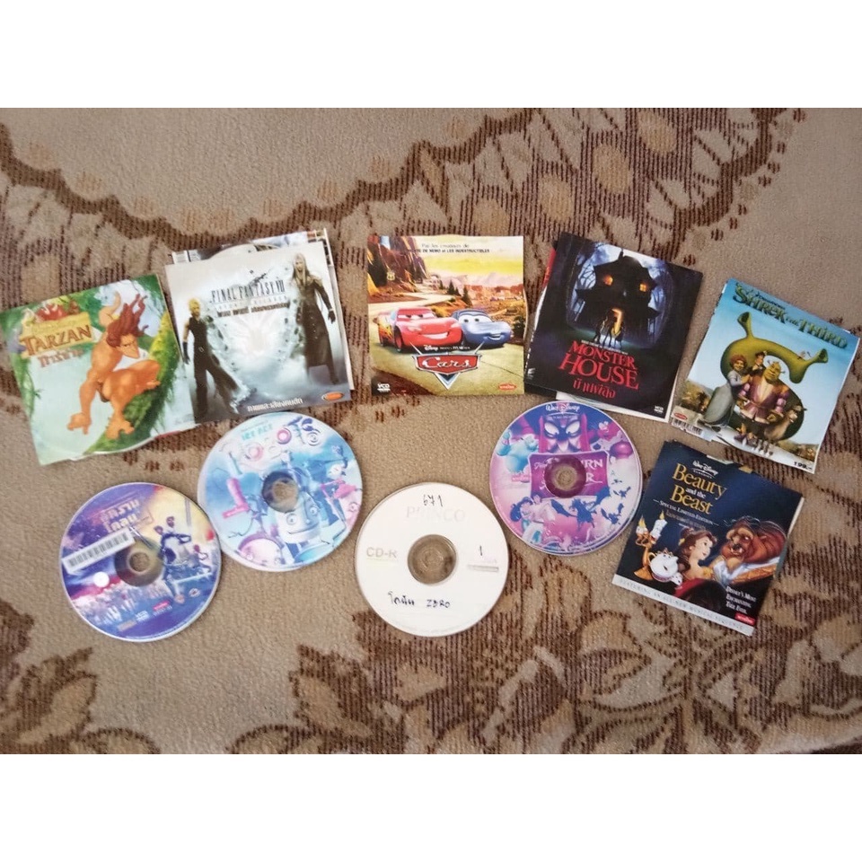 #วีซีดี เซท#การ์ตูน2#ในความทรงจำ#Cartoon#CD#VDO#มือสอง#VCD#สินค้ามือสอง#โปเกมอน#กันดั้ม#คินดะ#ลดค่าส