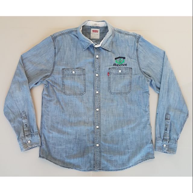 เสื้อยีนส์ Levi's Modern Fit REVIVE Size XL(I965)