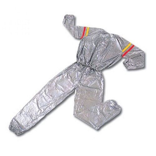 Sauna suit silver ชุดซาวน่าออกกำลังกายรีดเหงื่อ freesize jaoyingrx