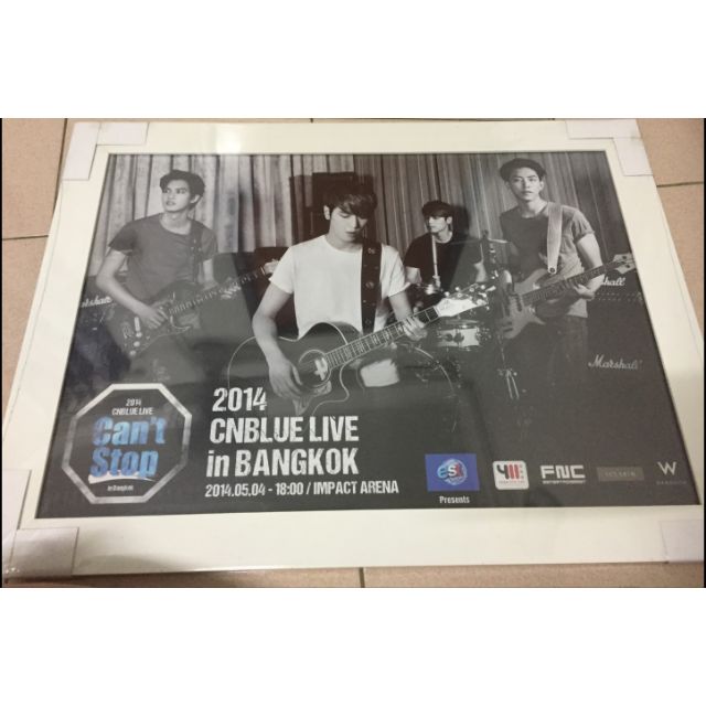 โปสเตอร์คอนเสิร์ตCNBLUE
