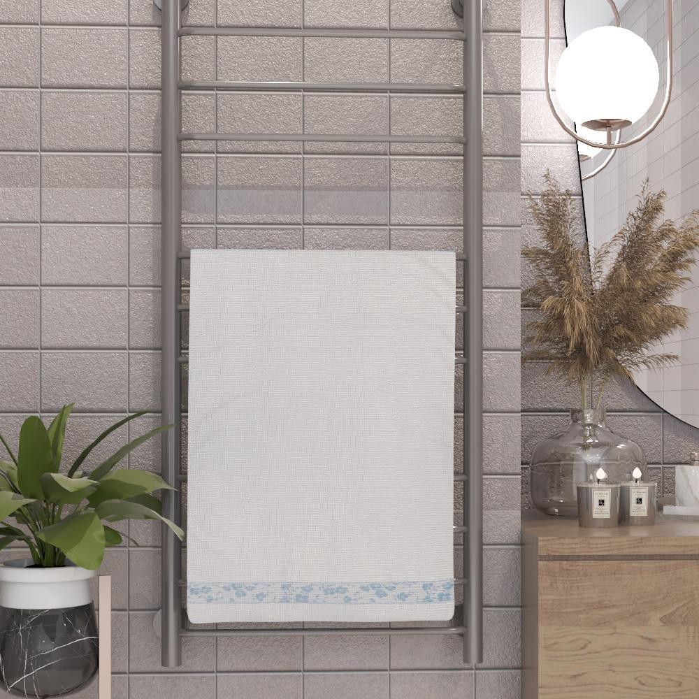 โฮมเบส HLS ผ้าเช็ดตัว ผ้าฝ้าย 100% หนาสุด นุ่ม ซึมซับ นําเข้าจากไทย มาตรฐานโรงแรม 68x137ซม. - สีฟ้า