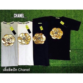 🌈เสื้อยืดงานป้ายchanel