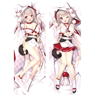 Azur Lane Yuudachi ปลอกหมอน ลายอนิเมะ Dakimakura ขนาด 50x150 ซม. สําหรับกอดร่างกาย