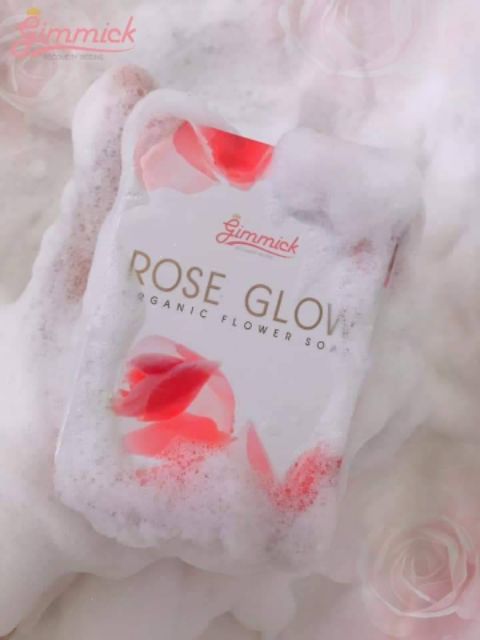 สบู่ rose glow gimmick