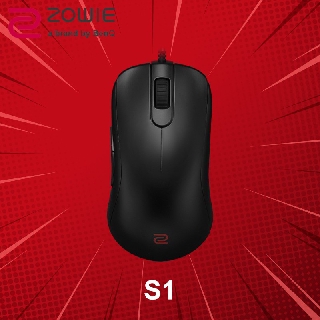 เมาส์เกมมิ่ง ZOWIE รุ่น S1 Black ประกันศูนย์ 1 ปี