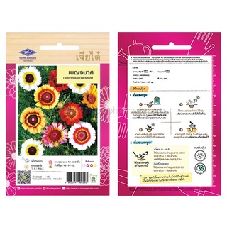 เมล็ดพันธุ์ เบญจมาศ ( Chrysanthemum ) เจียไต๋ ตราเครื่องบิน บรรจุประมาณ 1 กรัม ดอกสีสวย คุณภาพดี