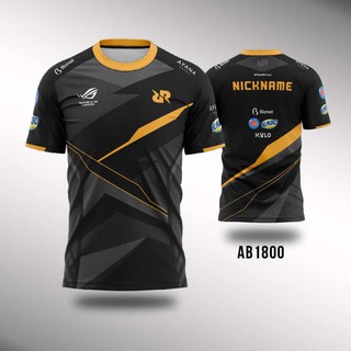 เสื้อยืด พิมพ์ลาย eSport Gaming Jersey แบบกําหนดเอง | Pubg AOV ML FF VG | รวม 2021