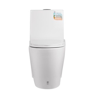 สุขภัณฑ์ 1 ชิ้น MOYA SN-T004 3/4.8L สีขาว (HTD) 1-PIECES TOILET MOYA SN-T0043/4.8L WHITE