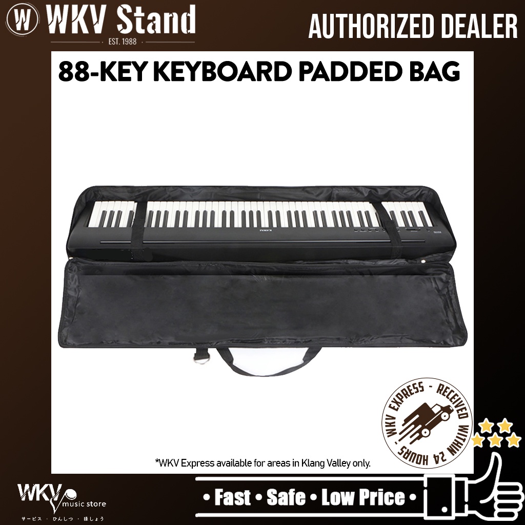Wkv กระเป๋าเปียโนคีย์บอร์ด 88 คีย์ คุณภาพสูง (88 คีย์ Yamaha Casio Korg Roland P125 P45 P115 B2)