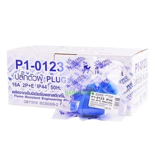 SUMO ปลั๊กตัวผู้ 2ขา 16A 2P+E (P1-0123) ปลั๊กเพาเวอร์ พาวเวอร์ปลั๊ก ตัวเมีย เต้ารับ P1-2123
