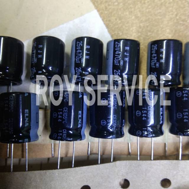 Elco 470uF 25V ของแท้ Elna