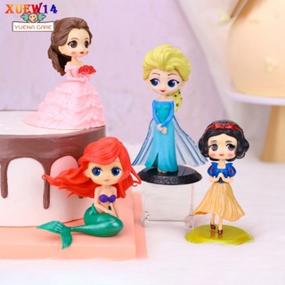 ฟิกเกอร์เจ้าหญิงดิสนีย์ T8 YNC Snow White,Bella,Elsa,Sophia,Ariel น่ารัก สําหรับเก็บสะสม