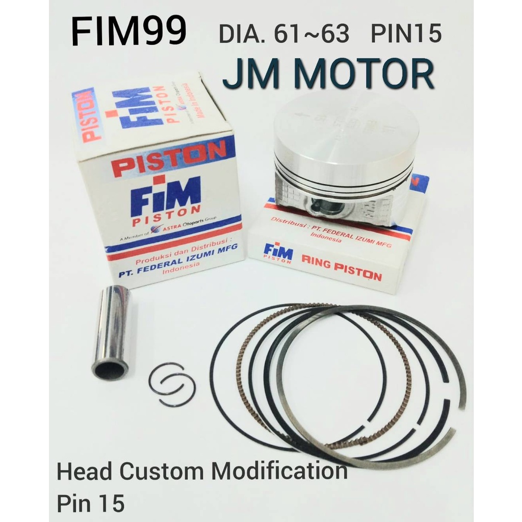 PISTON KIT FIM 99 HEAD ปากกาแบบกําหนดเอง 15