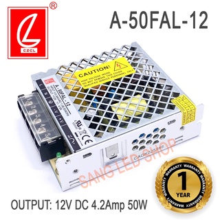 POWER SUPPLY A-50FAL-12 /4.2A 12V 50W สวิตซ์ชิ่งพาวเวอร์ซัพพลาย ยี่ห้อCHUANGLIAN(ชงเหลียง) หม้อแปลงไฟฟ้าสำหรับแอลอีดี