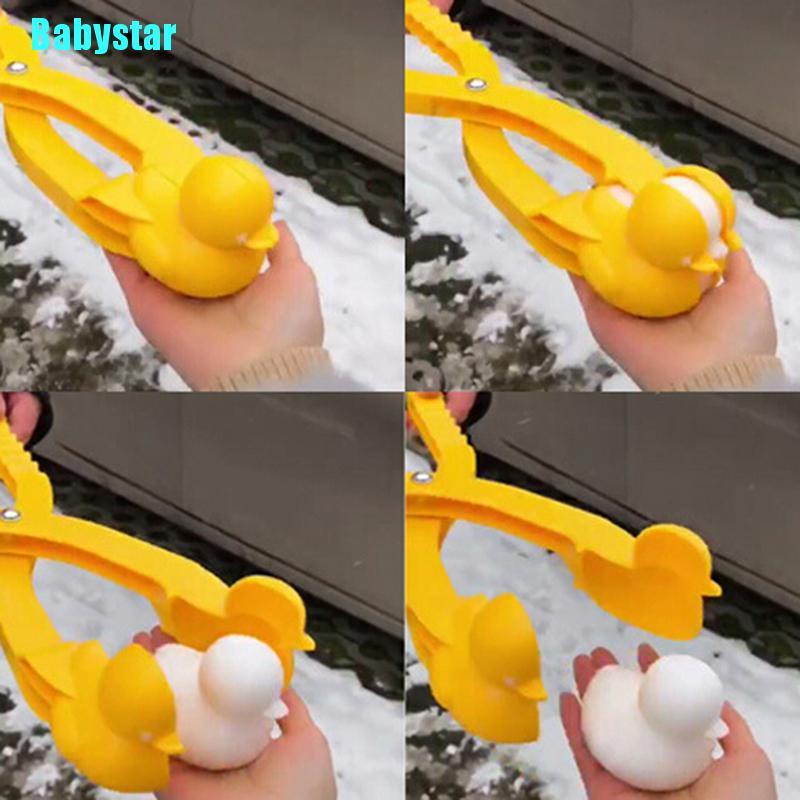 (Babystar) ของเล่นเด็ก คลิปการ์ตูนเป็ด สโนว์บอล น่ารัก