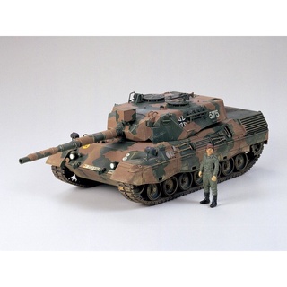 [ชุดโมเดลสเกลประกอบเอง] TAMIYA 35112 1/35 WEST GERMAN LEOPARD A4 โมเดลทามิย่าแท้ model