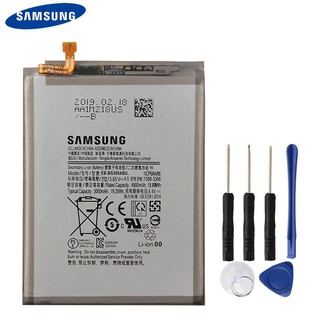 แบตเตอรี่ Samsung Original EB-BG580ABU สำหรับ Samsung Galaxy M30 M20 SM-M205F ของแท้แบตเตอรี่ 5000mAh