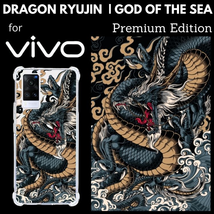 เคส 3D Anti-Shock Premium Edition [ DRAGON RYUJIN ] สำหรับ V21 5G / X70 / X60 / Pro / Plus / X50 Pro