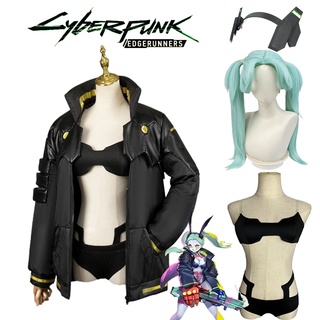 Cyberpunk Edgerunners Rebecca Anime Cosplay Costume Halloween Comic Con Fancy Party