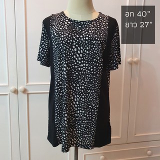 เสื้อผ้าเด้งพิมพ์ลาย ผ้าทิ้งตัว