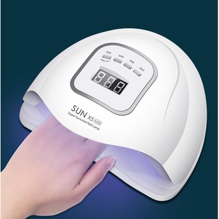 SUN X X5 Max Plus เครื่องอบเล็บเจล 110 / 120 วัตต์ LED 45 ดวง แห้งไวมาก UV LED Nail lamp เครื่องอบเล็บ