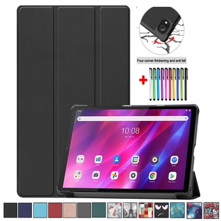 เคสแม่เหล็กพับได้สําหรับ Lenovo Tab K10 10.3นิ้ว Funda 2021 Tb-X6C6 F /X