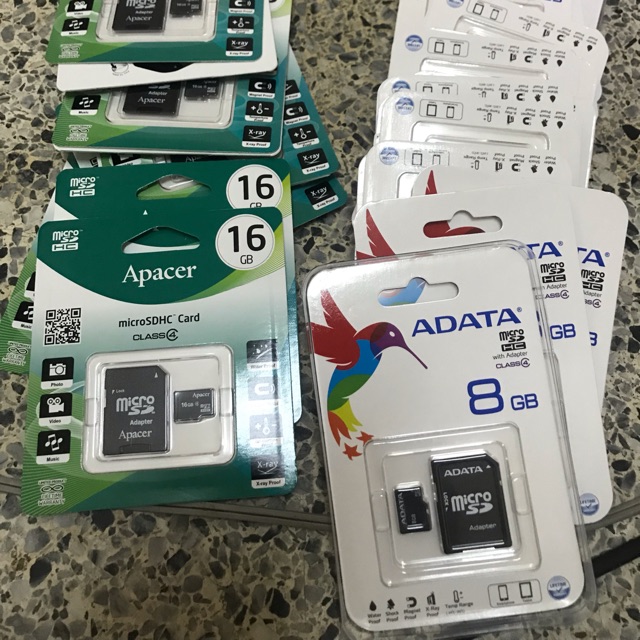 แมมโมรี่ adata 8/16gb