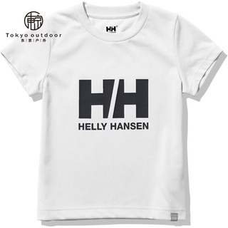 [S-5XL] เสื้อยืดแขนสั้น ผ้าฝ้าย พิมพ์ลาย Helly HANSEN S/S สําหรับผู้ชาย และผู้หญิง