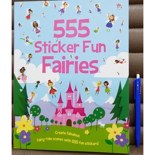 555 stickers fun Fairies book