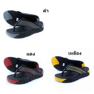 รองเท้า Scholl รุ่น 3U2669 สี ดำ เหลือง แดง