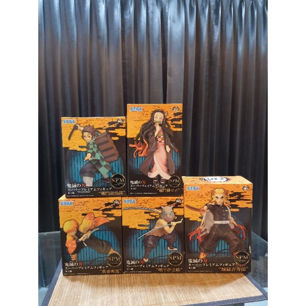 SEGA SPM Kimetsu no Yaiba :Tanjiro Nezuko Rengoku Zenitsu Inosuke ลิขสิทธิ์แท้ Demon Slayer ดาบพิฆาตอสูร