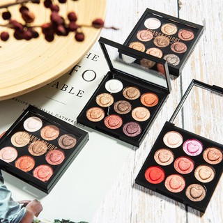 Sivanna อายแชโดว์ เนื้อครีมกำมะหยี่ 9 เฉดสี Velvet Eyeshadow  ประกายชิมเมอร์