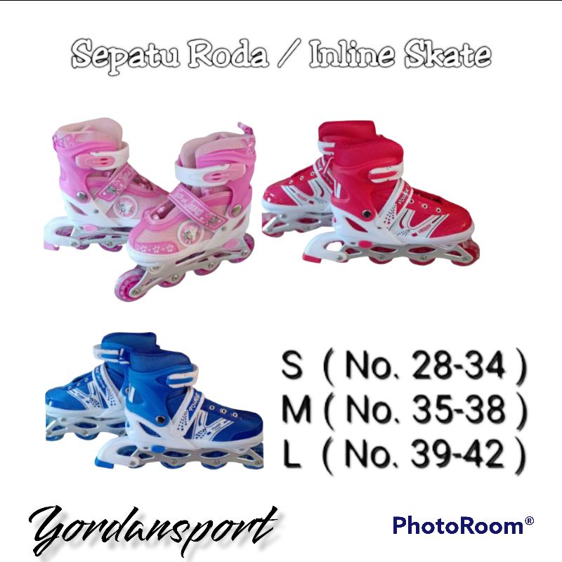 POWER Roller Skates / อินไลน์สเก็ตสําหรับเด็ก / POWER Roller Skates (+ Bajaj Bolts) ต้นฉบับ
