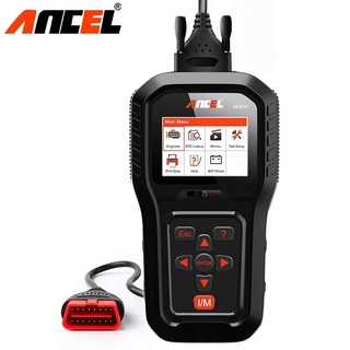 ANCEL AD510 Enhanced OBD2 Scanner, Automotive Code Reader Check Engine Light Car Diagnostic Scan Tool with Full OBDII Modes, Battery Voltage Test, DTC Lookup