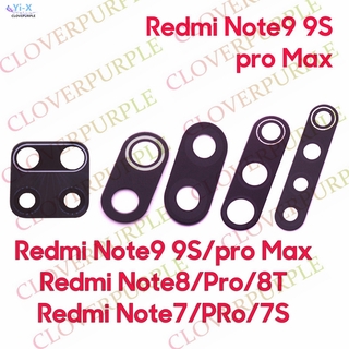 เลนส์กระจกกล้องด้านหลัง สําหรับ Xiaomi Redmi Note 8 9 9S Pro max Redim 9 9A 9C 9i Poco M2 Pro C3 2 ชิ้น