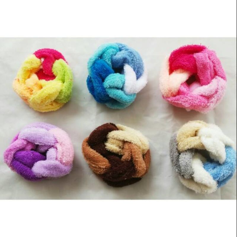 ยางรัดผมถัก 5 ห่อ slW บรรจุ 6 ชิ้น