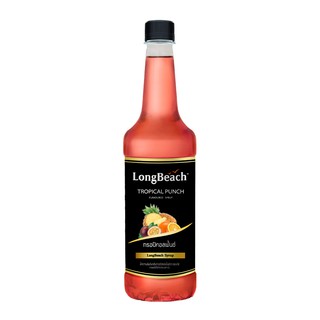 ลองบีชไซรัปทรอปิคลอพั้นช์ 740 มล. LongBeach Tropical Punch Syrup740 ml. รหัส 1729