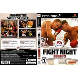 แผ่นเกมส์ PS2 Fight Night Round 3   คุณภาพ ส่งไว (DVD)