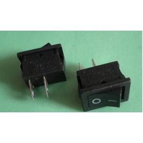 สวิตช์ไฟประเภทเรือ KCD1-101 2 ขา 2 เกียร์ 3A 250V Rocker Switch สองขา