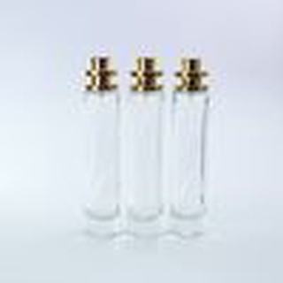 ขวด UFO ใสฝาสีทอง ขนาด50 ml. รหัสสินค้า F131-T