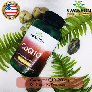 โคคิวเทน Ultra Coenzyme Q10, 200mg 90 Capsules - Swanson คิวเทน Q-10 CoQ10