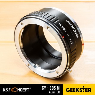 เมาท์แปลง K&amp;F CY-EOS M ( CY - Canon EOS M  / EF-M / EFM Lens Adapter / KF )