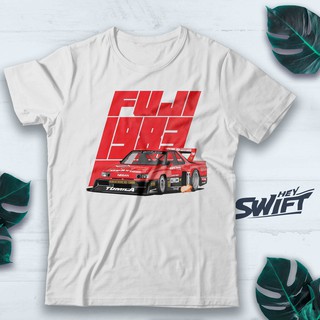 [COD]เสื้อยืด พิมพ์ลาย Fuji 1983 NISSAN SKYLINE GTR 30 JDMS-5XL