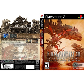 แผ่นเกมส์ PS2 Final Fantasy XII International Zodiac Jobs System   คุณภาพ ส่งไว (DVD)