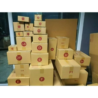 กล่องไปรษณีย์ Fล Fก Fญ 2F ทำจากกระดาษKA มีพิมพ์จ่าหน้า