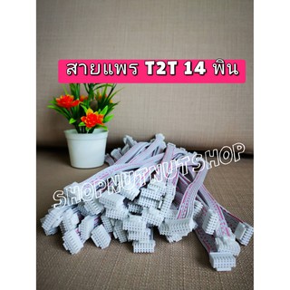 (ของใหม่พร้อมส่ง) สายแพร 14pin (7X2) เหมาะสำหรับ INNOSICON T2T T1 ฯลฯ